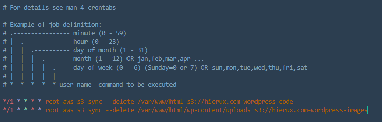crontab